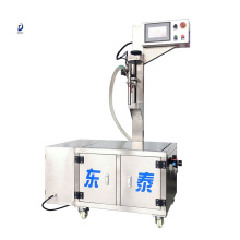 table top test tube manual paste lpg cylinder packaging encrusting coconut oil bottle double heads paste filling machine